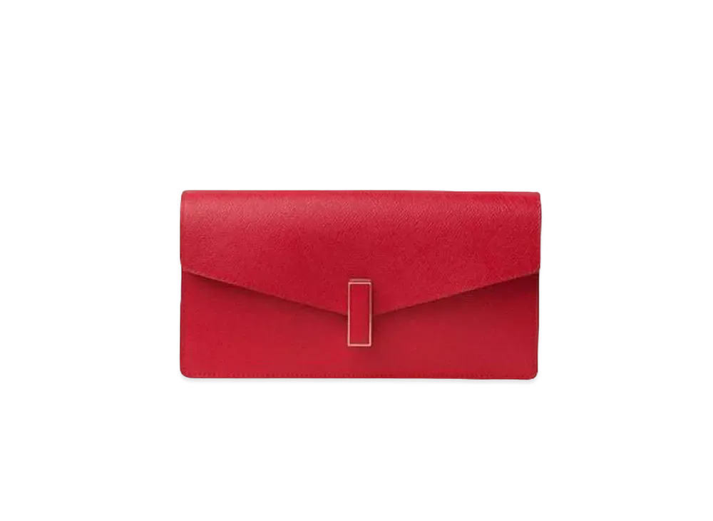 Valextra Iside Pochette "Red"