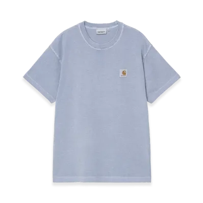 Carhartt WIP S/S Nelson T-Shirt "Gentle Blue(Garment Dyed)"
