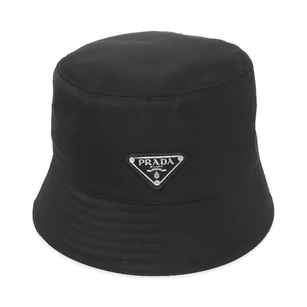 PRADA Re-Nylon Bucket Hat "Black"