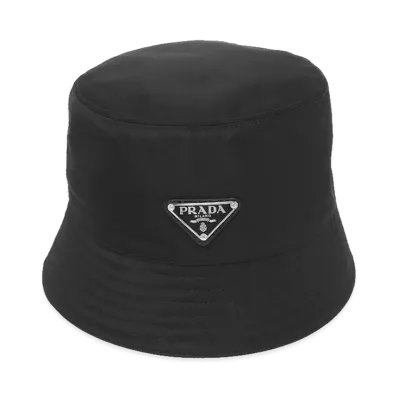 PRADA Re-Nylon Bucket Hat "Black"