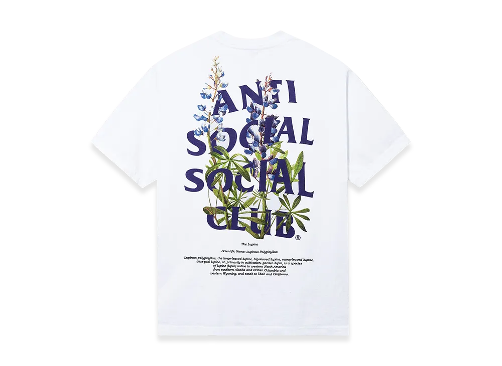ANTI SOCIAL SOCIAL CLUB Lupine Premium Tee "White"