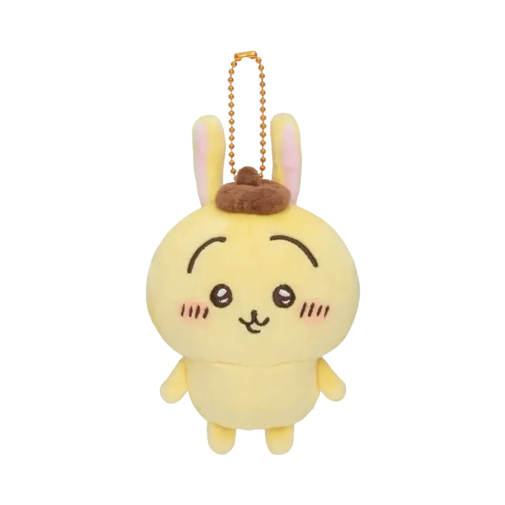 Gray Parka Service -Chikawa- Chikawa x Sanrio Characters Petit Mini Mascot (Rabbit / Pompompurin)