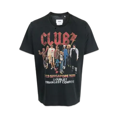 doublet Logo T-shirt "Black"