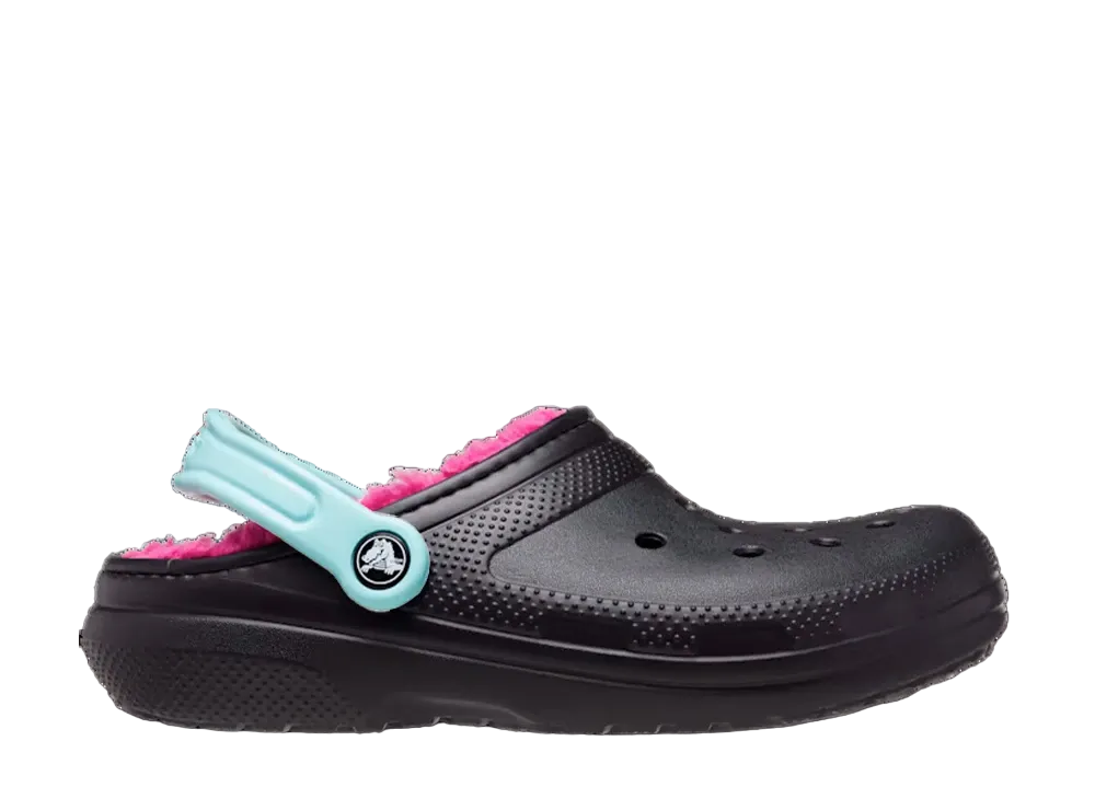 Crocs Classic Lined Clog "Black/Multi"