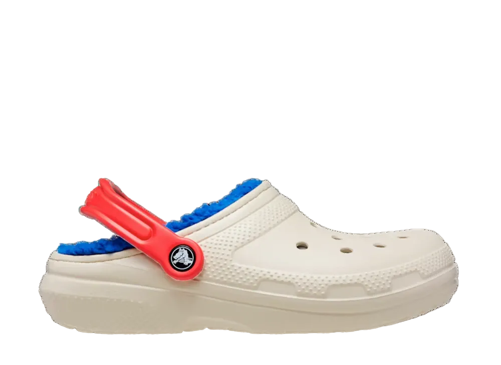 Crocs Classic Lined Clog "Bone/Multi"
