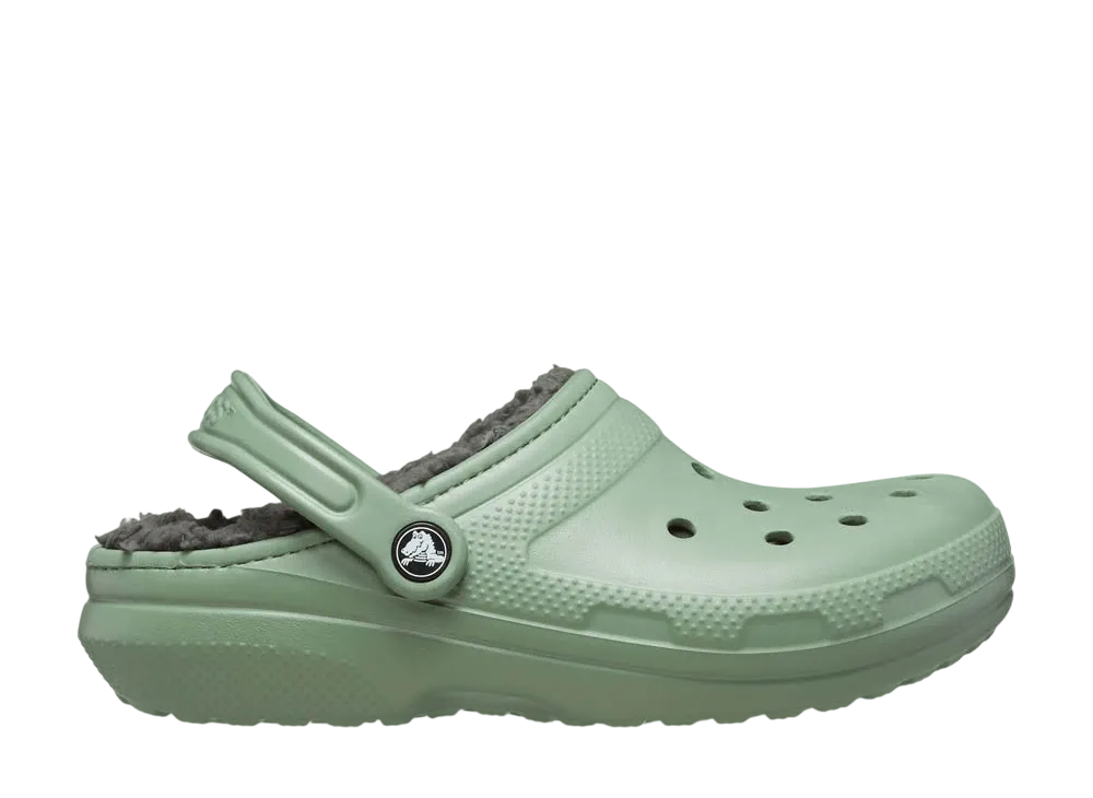 Crocs Classic Lined Clog "Moss/Multi"