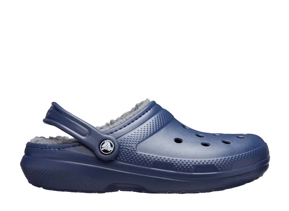 Crocs Classic Lined Clog "Navy/Charcoal"