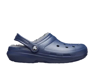 Crocs Classic Lined Clog "Navy/Charcoal"