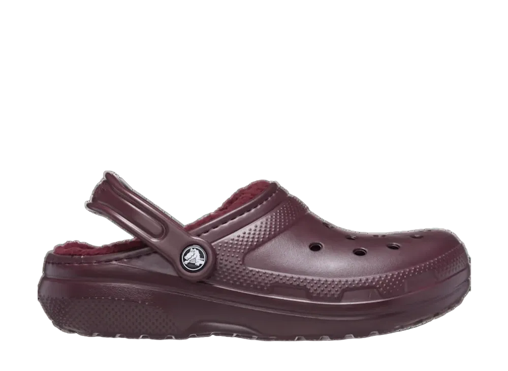 Crocs Classic Lined Clog "Dark Cherry"