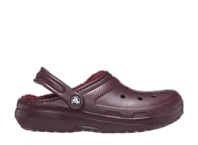 Crocs Classic Lined Clog "Dark Cherry"