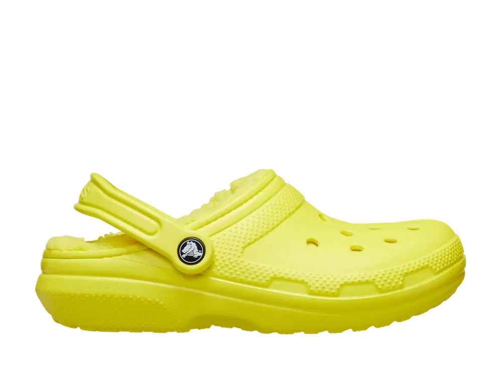 Crocs Classic Lined Clog "Cyber Yellow"