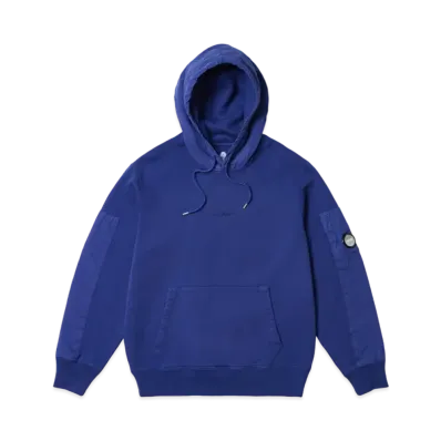 PALACE x C.P. COMPANY Hooded Sweatshirt "Blue"
