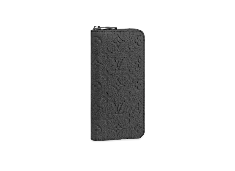 Louis Vuitton Zippy Wallet Vertical Taurillon Monogram "Noir"