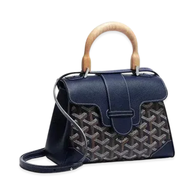 Goyard Saigon Souple Mini Bag "Navy"