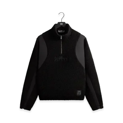 Kith x the New York Knicks New York Vintage Nelson Quarter Zip "Black"
