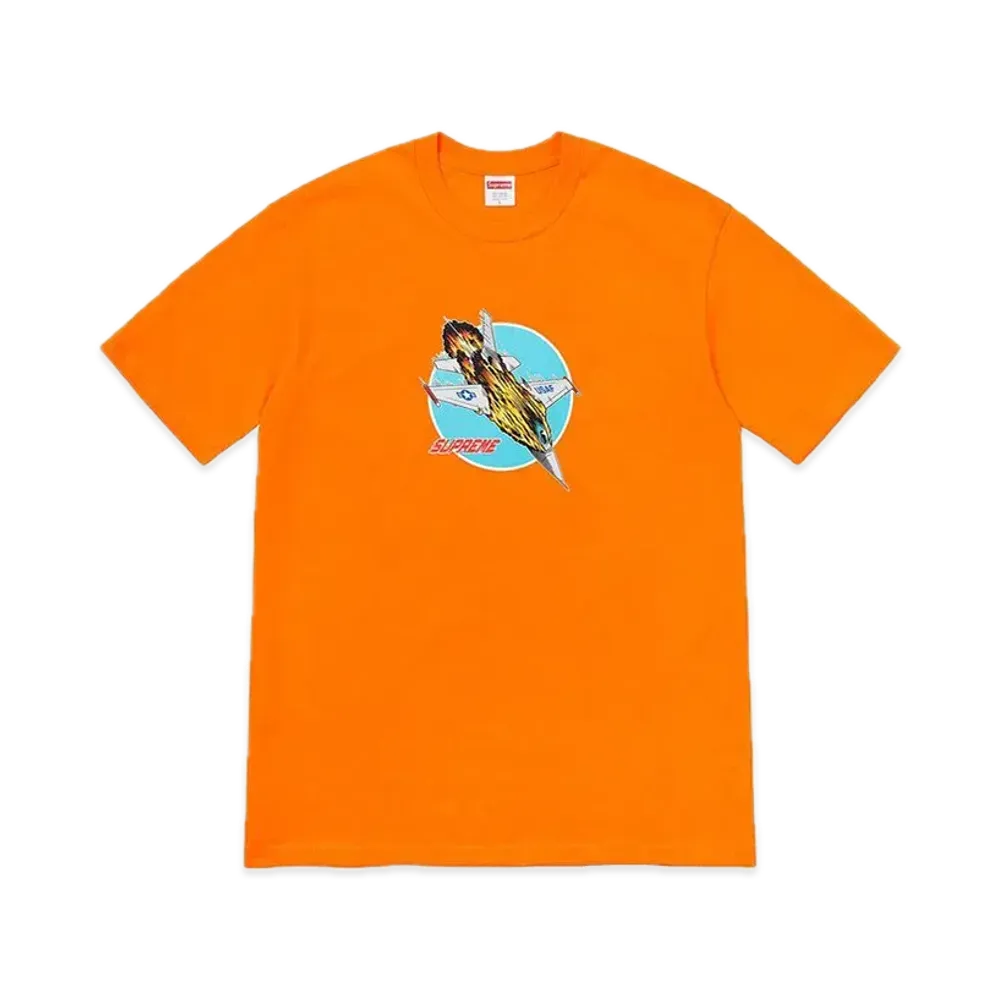 シュプリーム ジェット Tシャツ "オレンジ"