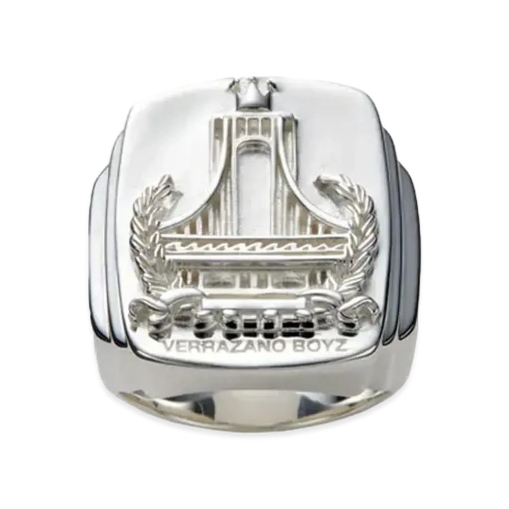 NEIGHBORHOOD x Lordz of Brooklyn Silver Ring "Silver"