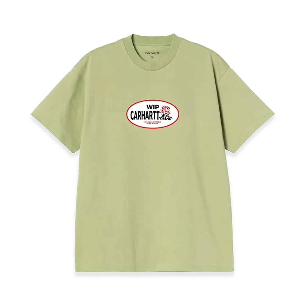 Carhartt WIP S/S Harlequin BBQ T-Shirt "Gentle Green"