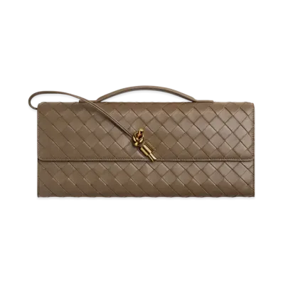 Bottega Veneta Andiamo Clutch "Pine Cone"
