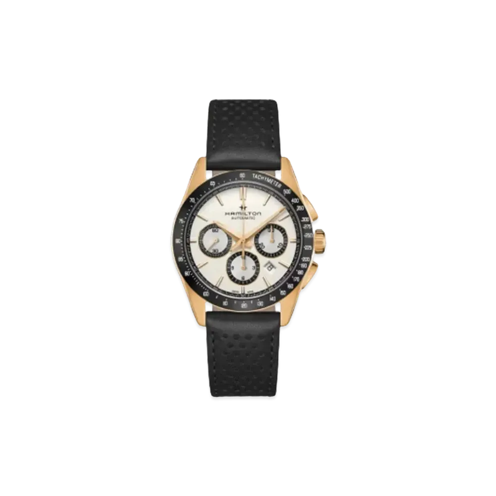 Hamilton Jazzmaster Performer Auto Chrono White Dial H36626710