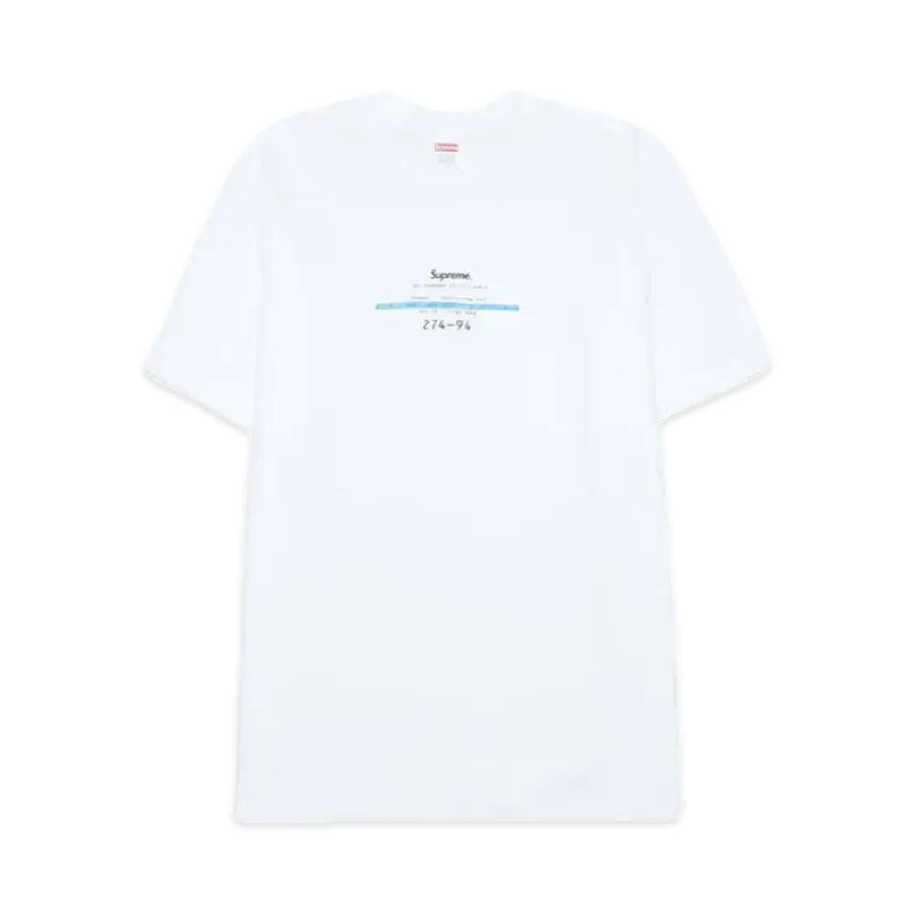 Supreme Standard Tee "White"