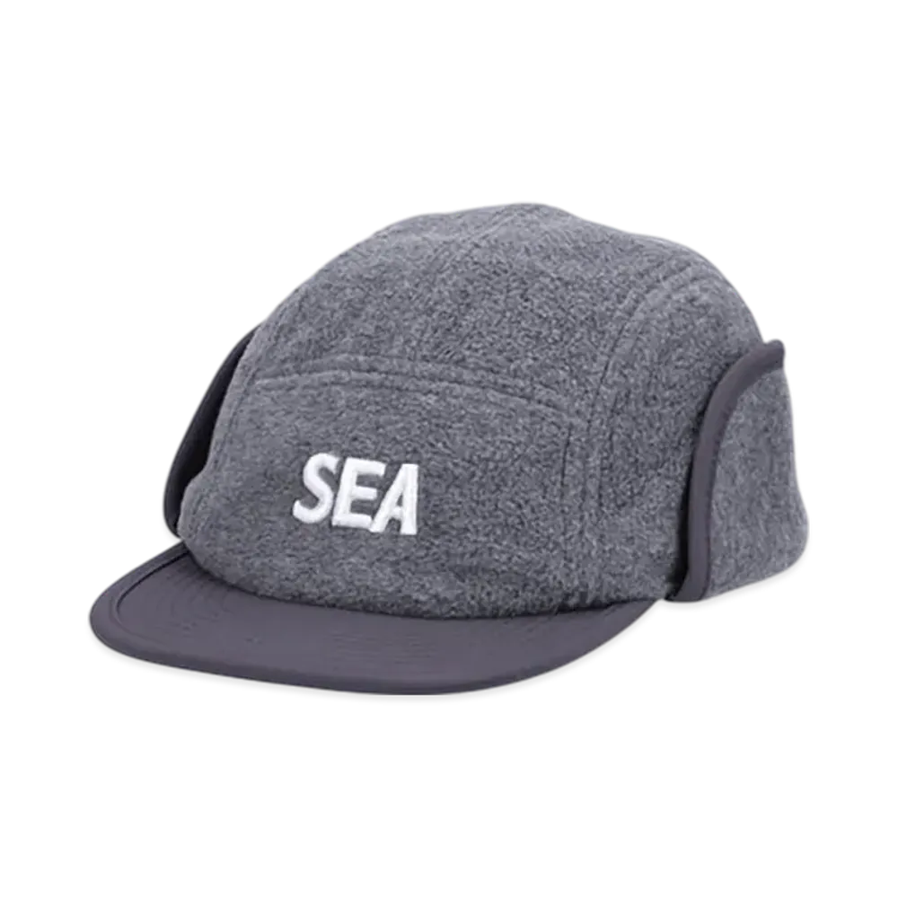 WIND AND SEA Sea Fleece Fligt Cap "Gray"
