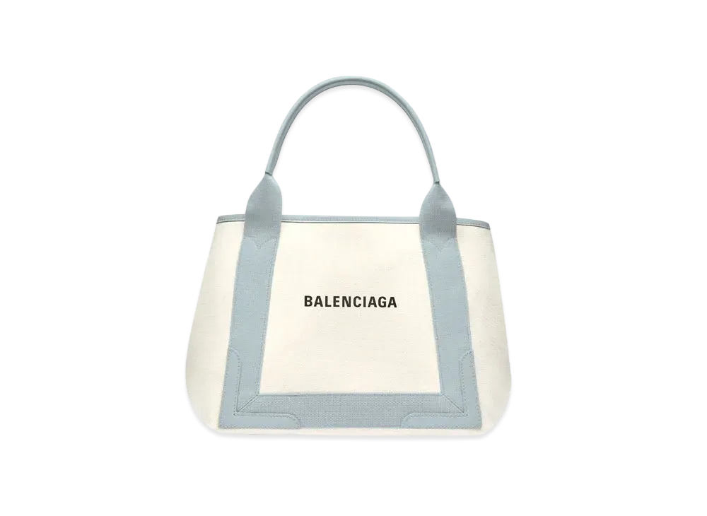 BALENCIAGA Navy Small Cabas "Blue"