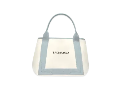 BALENCIAGA Navy Small Cabas "Blue"