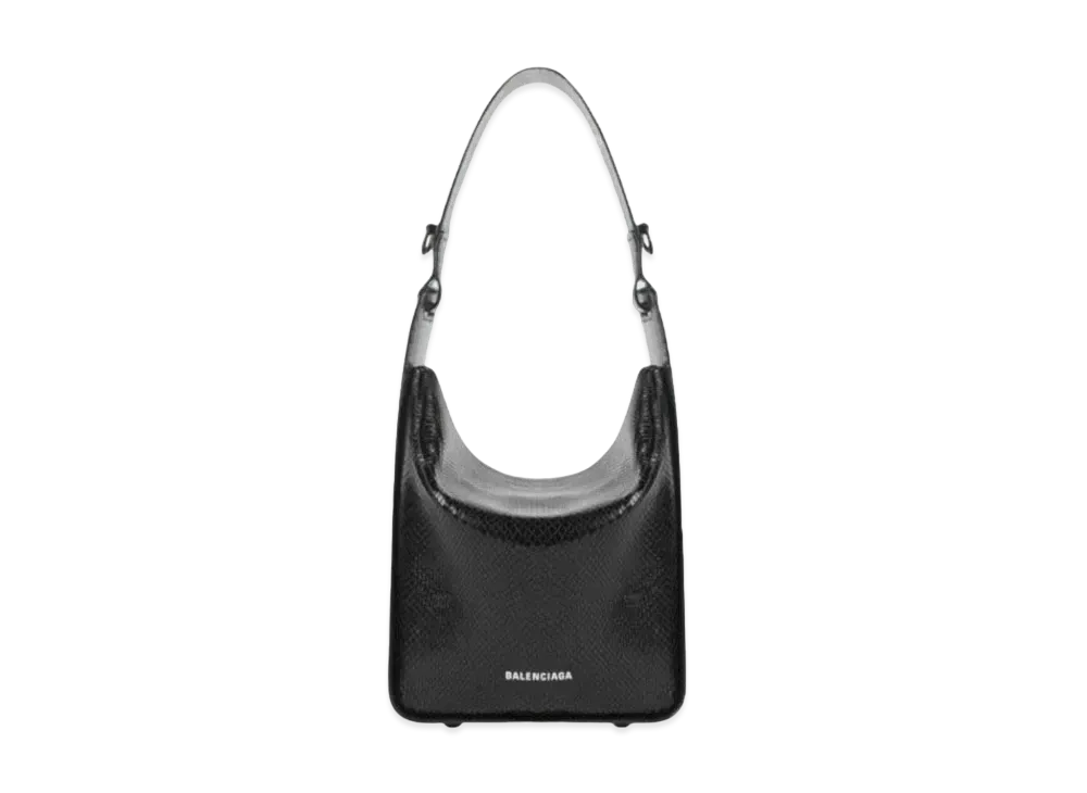 BALENCIAGA Women's Tool 2.0 Small North-South Tote "Black/White"