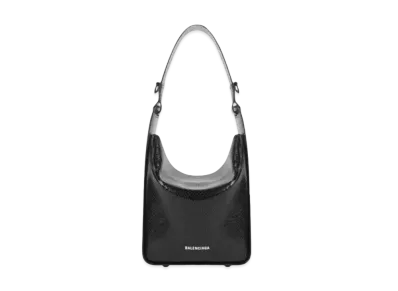 BALENCIAGA Women's Tool 2.0 Small North-South Tote "Black/White"