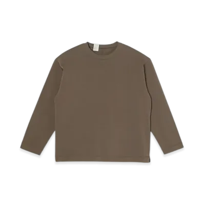 N.HOOLYWOOD UNDER SUMMIT WEAR Crew Neck T-Shirt "Brown"