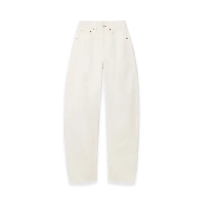 Gap x Victoria Beckham Women's High Rise Arch Denim "Fresh White"