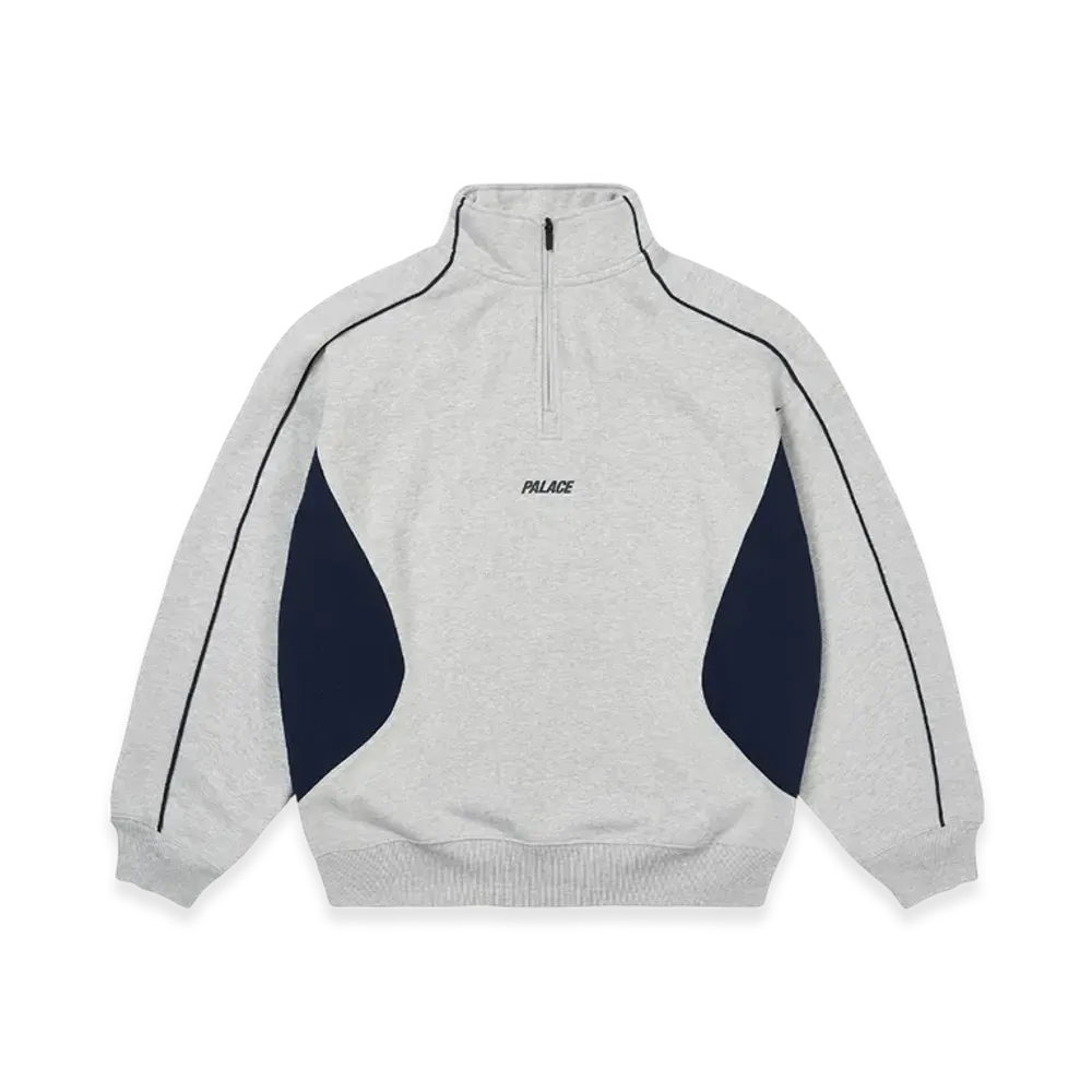 PALACE Inserto 1/4 Zip "Grey Marl"
