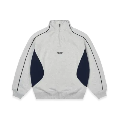 PALACE Inserto 1/4 Zip "Grey Marl"