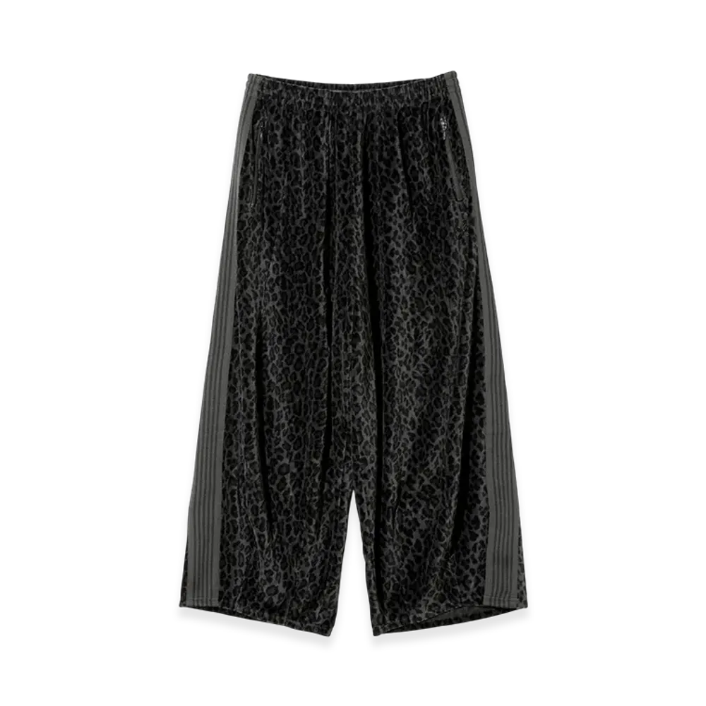 NEEDLES H.D. Track Pant - C/PE Velour "Black"