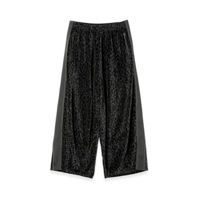 NEEDLES H.D. Track Pant - C/PE Velour "Black"