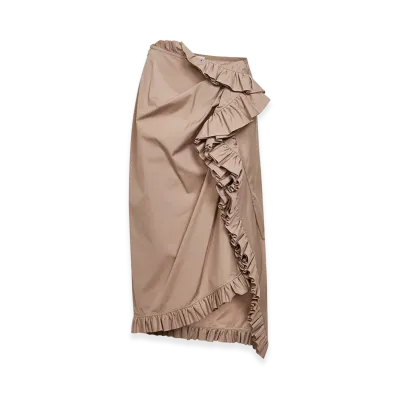 DRIES VAN NOTEN Women's Skirts "Beige"