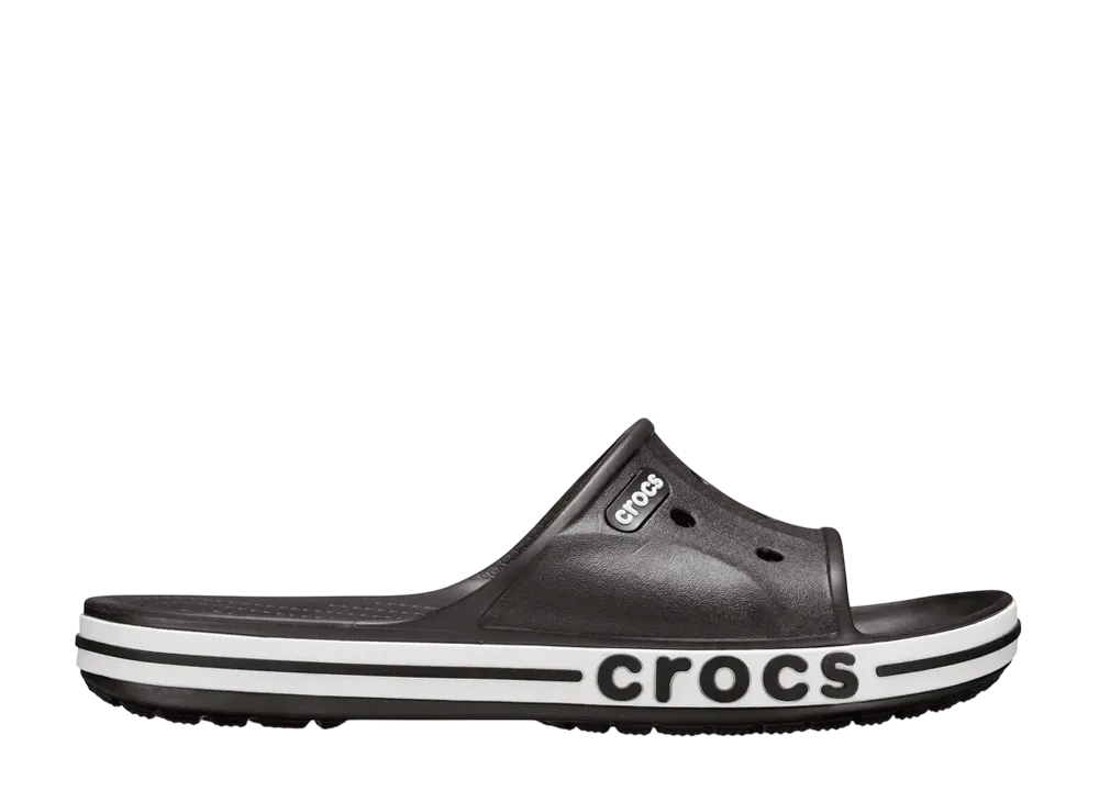 Crocs Bayaband Slide "Black/White"