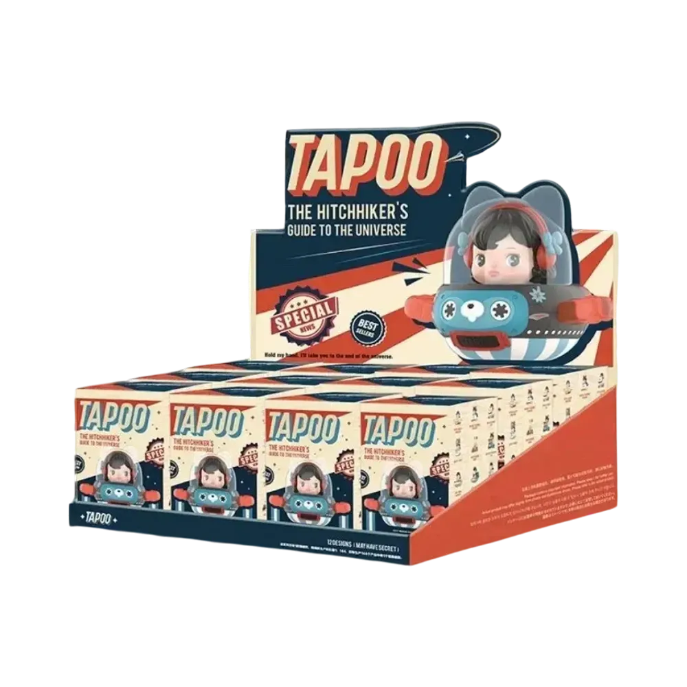 POP MART TAPOO The Hitchhiker's Guide To The Universe Series [Assortment Box]