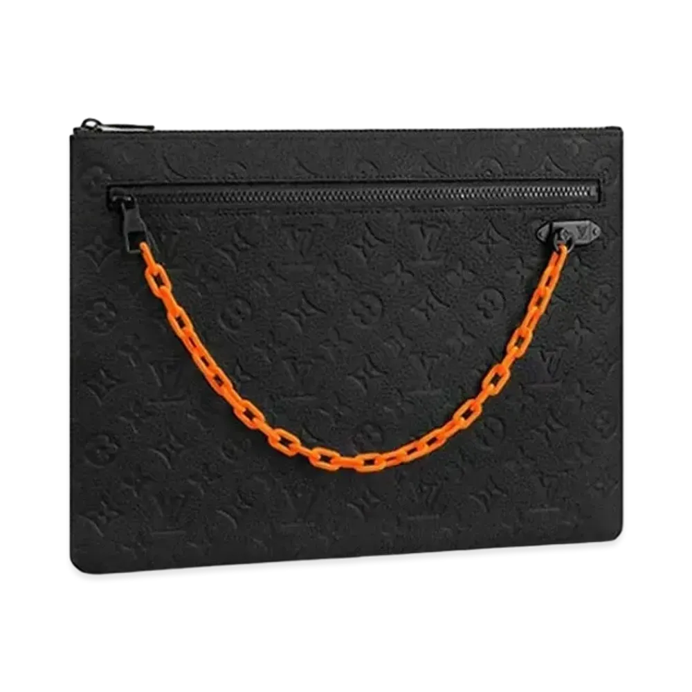 Louis Vuitton Pochette A4 Taurillon Monogram "Noir"
