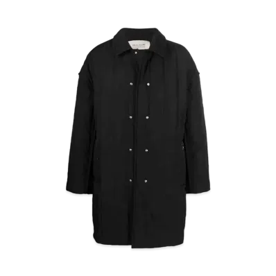 1017 ALYX 9SM Quilted Knee-Length Coat "Black"
