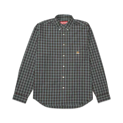Supreme Mini Plaid Shirt "Brown"
