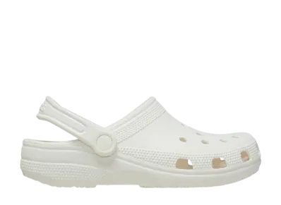 Crocs Classic Glitter Clog "White"