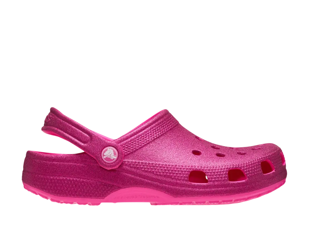 Crocs Classic Glitter Clog "Pink Crush"