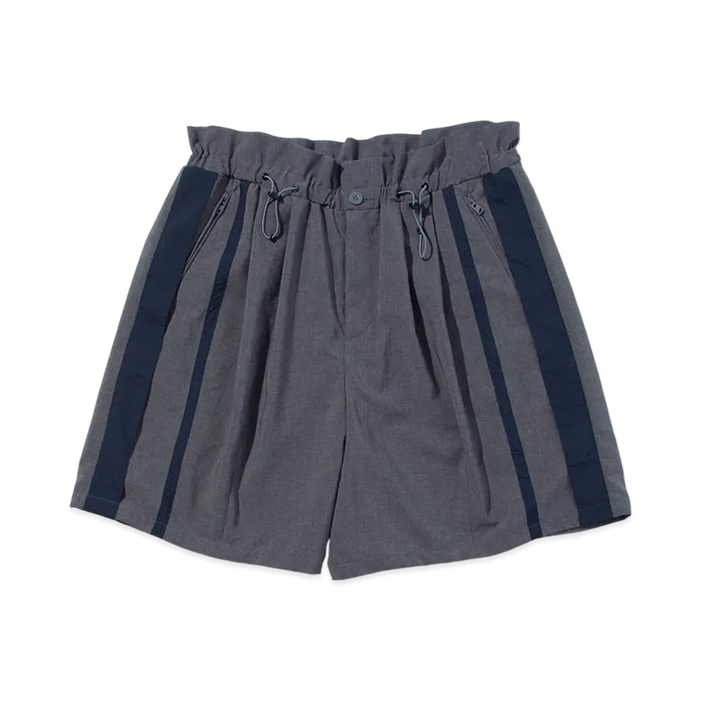 F/CE. Wide Pleats Shorts "Gray"