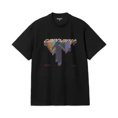 Carhartt S/S Diagram Script T-Shirt "Black"