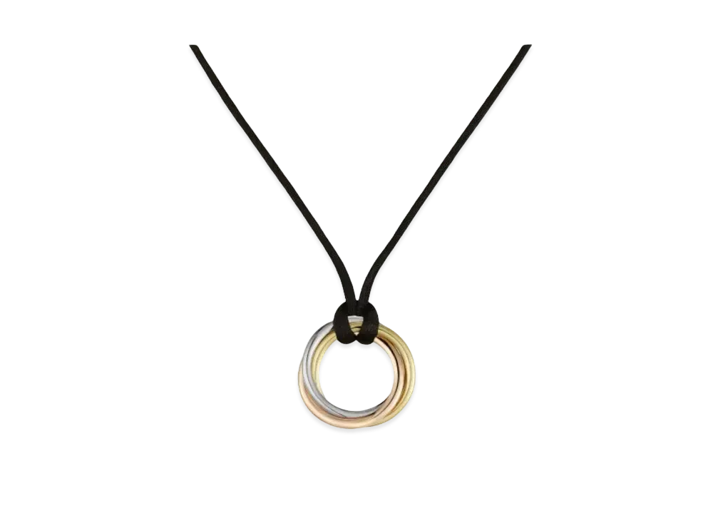 Cartier Trinity Necklace "White Gold/Yellow Gold/Pink Gold"