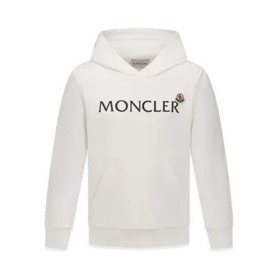 MONCLER Kids Hoodie "White"