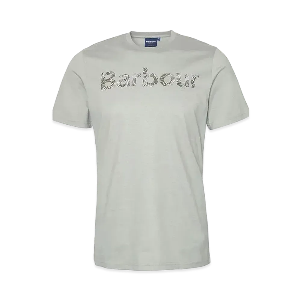 Barbour Cornwall Seasonal Logo T-Shirt "Gray"