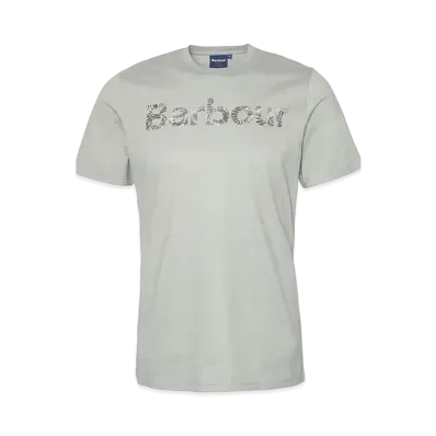 Barbour Cornwall Seasonal Logo T-Shirt "Gray"
